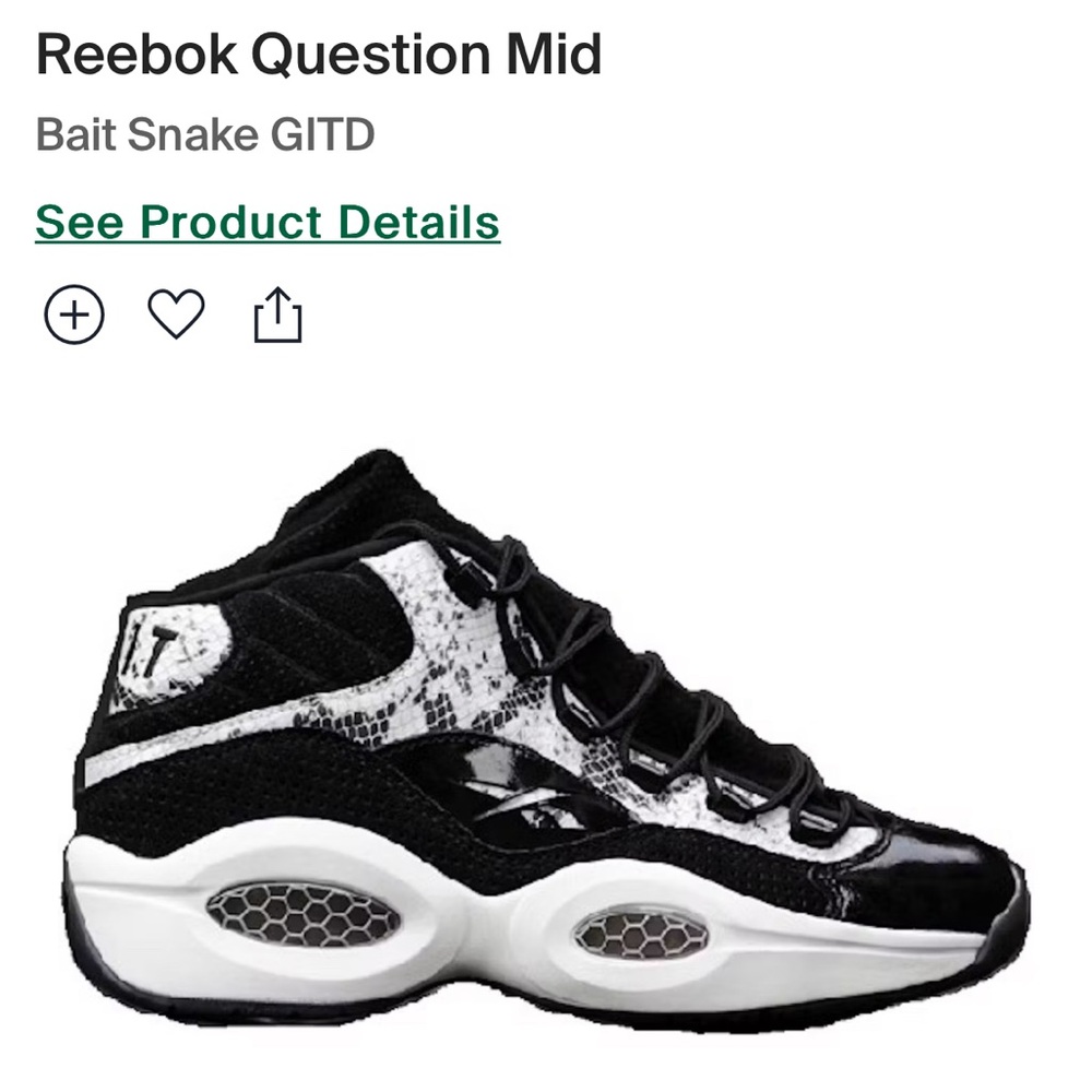 Reebok x BAIT Question Mid